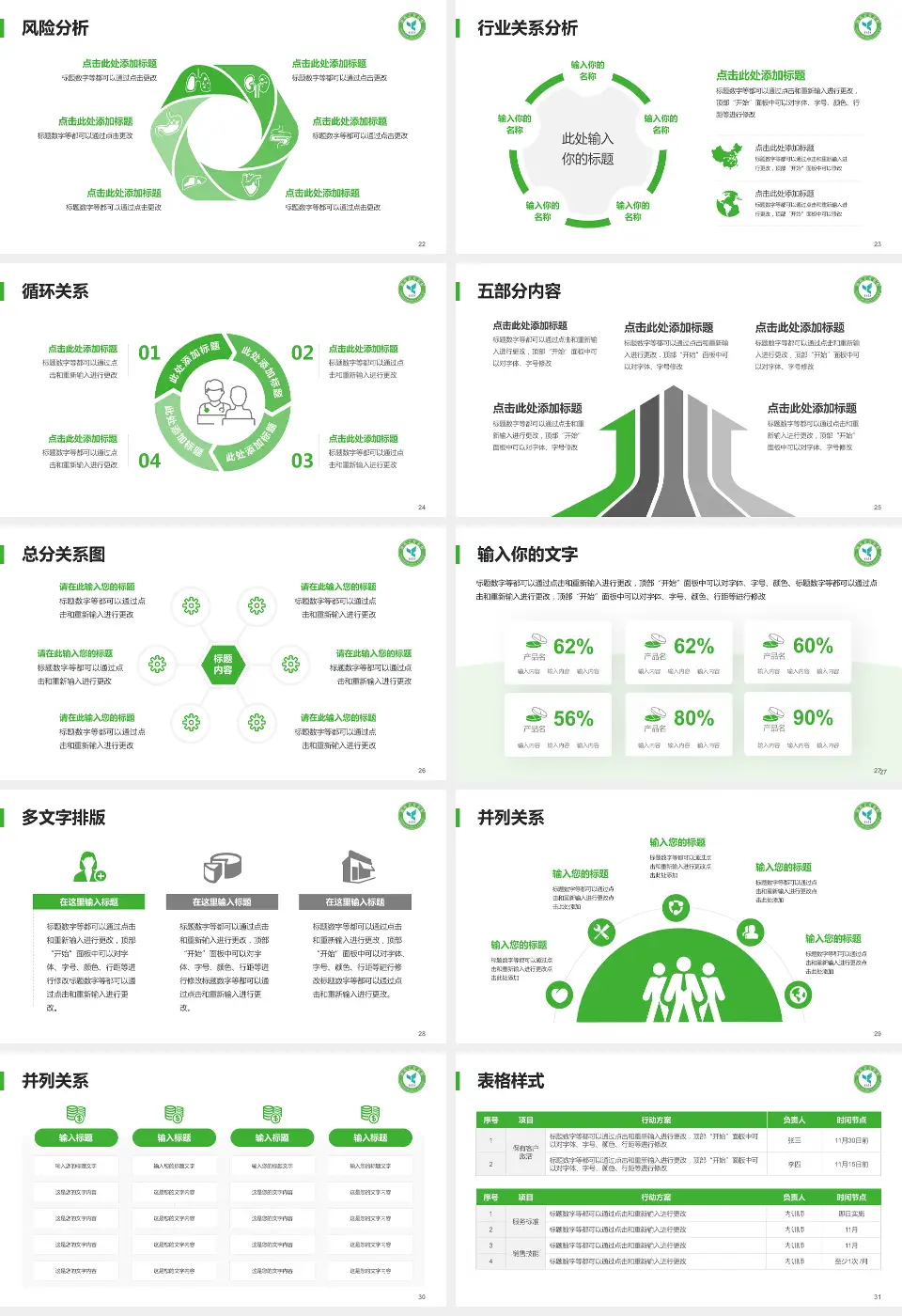 国药北方医院科室介绍与推广PPT模板16:9格式幻灯片预览图4