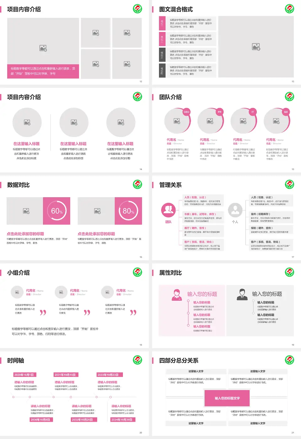 萍乡市妇幼保健院科室介绍与推广PPT模板16:9格式幻灯片预览图3