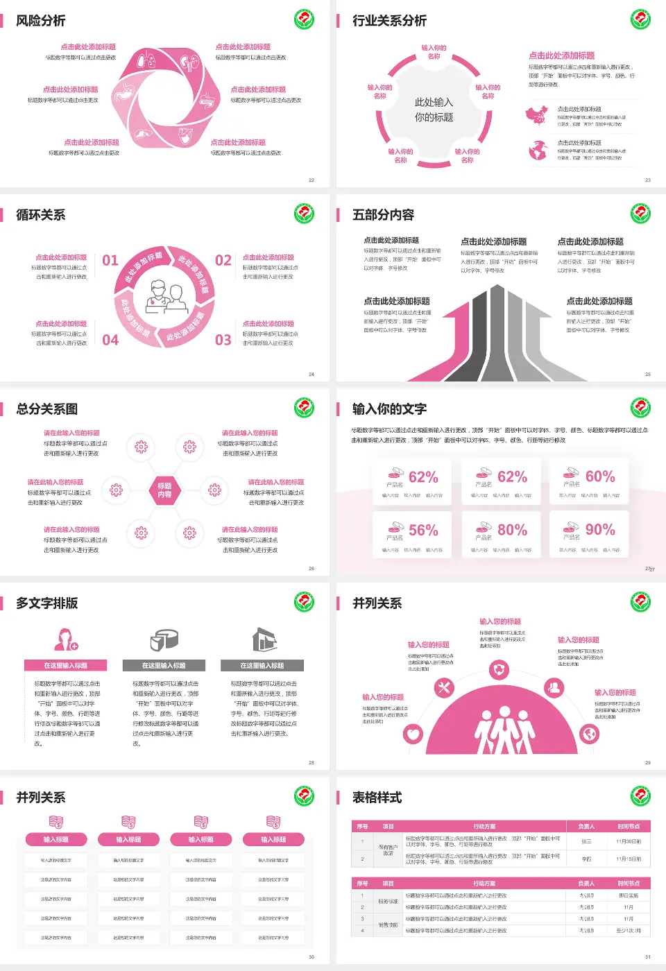 萍乡市妇幼保健院科室介绍与推广PPT模板16:9格式幻灯片预览图4