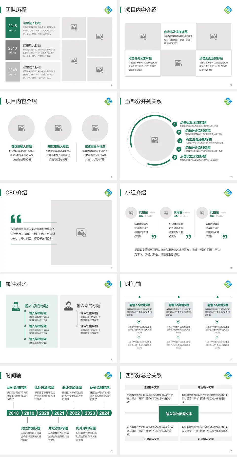 呼伦贝尔市人民医院科研成果展示PPT模板4:3格式幻灯片预览图3