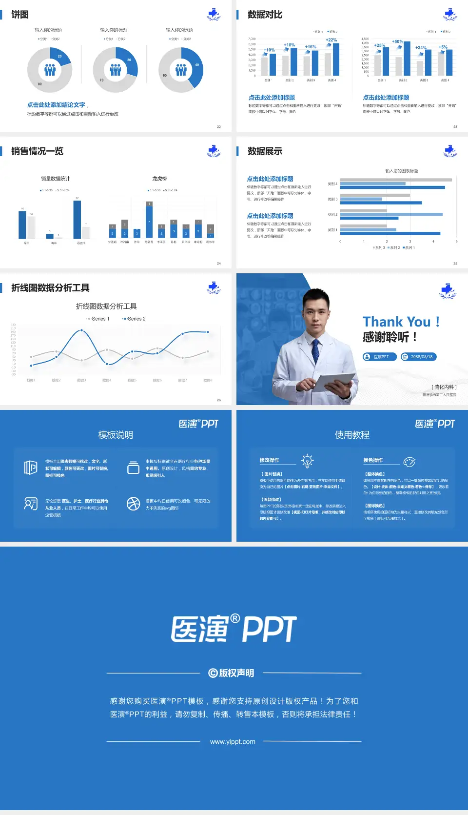 景德镇市第二人民医院病例分享与讨论PPT模板16:9格式幻灯片预览图4