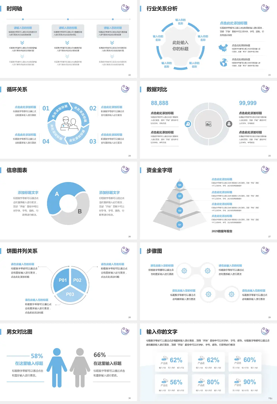 瑞金市妇幼保健院医院管理报告PPT模板16:9格式幻灯片预览图4