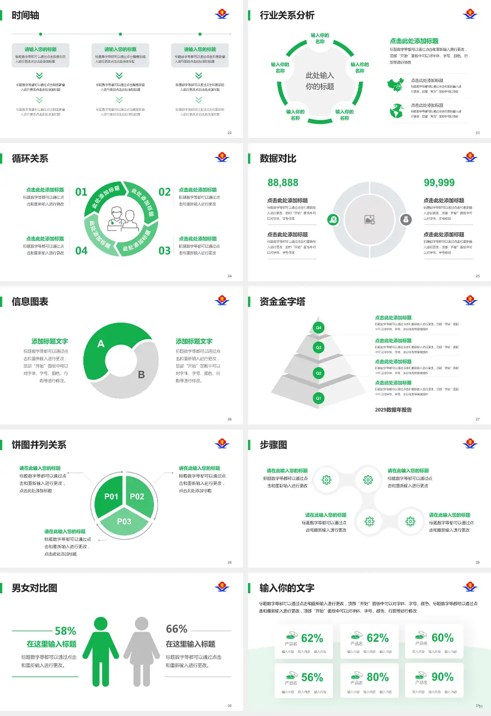 江西省儿童医院医院管理报告PPT模板16:9格式幻灯片预览图4