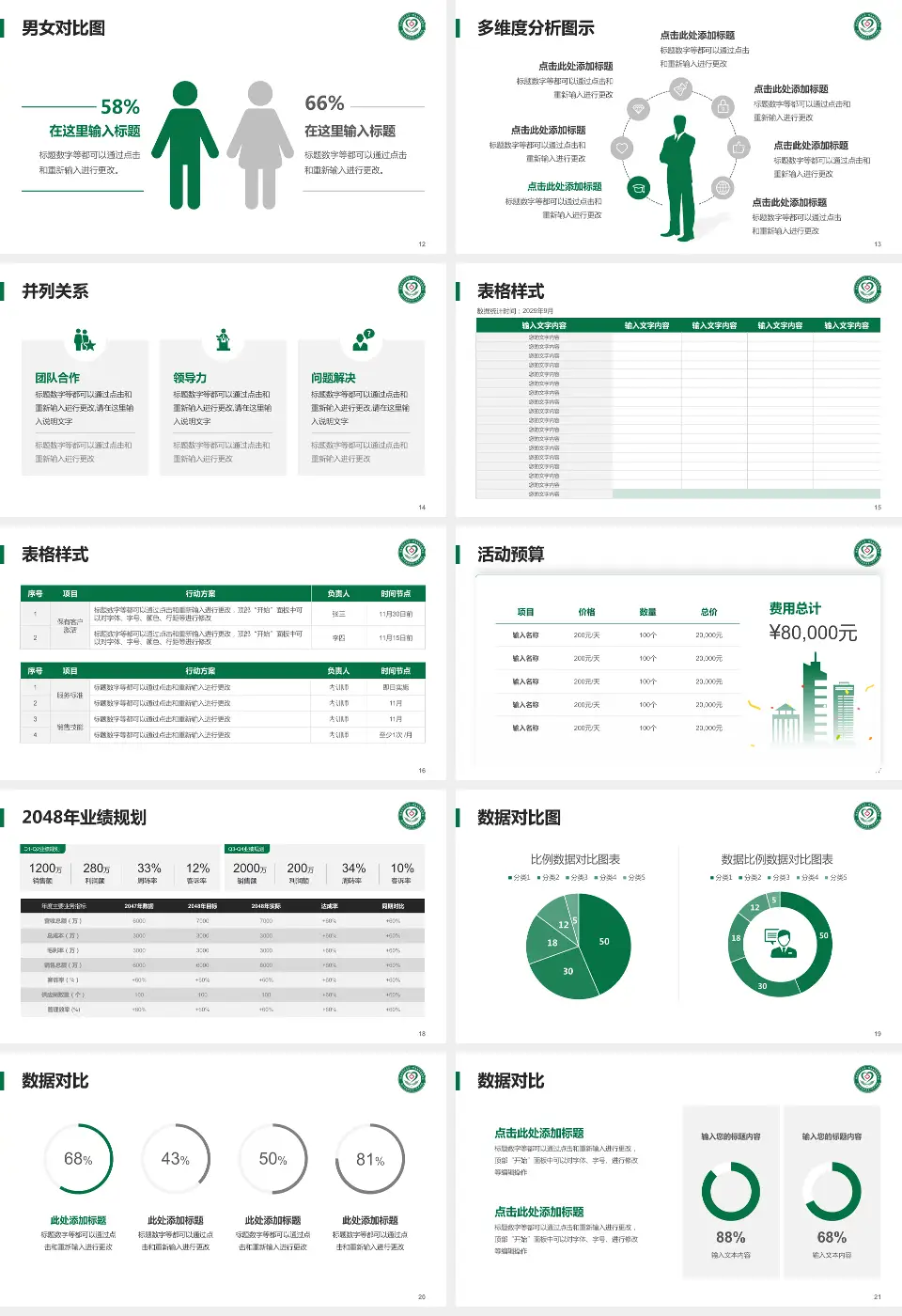 赣州市南康区第一人民医院财务与预算报告PPT模板16:9格式幻灯片预览图3