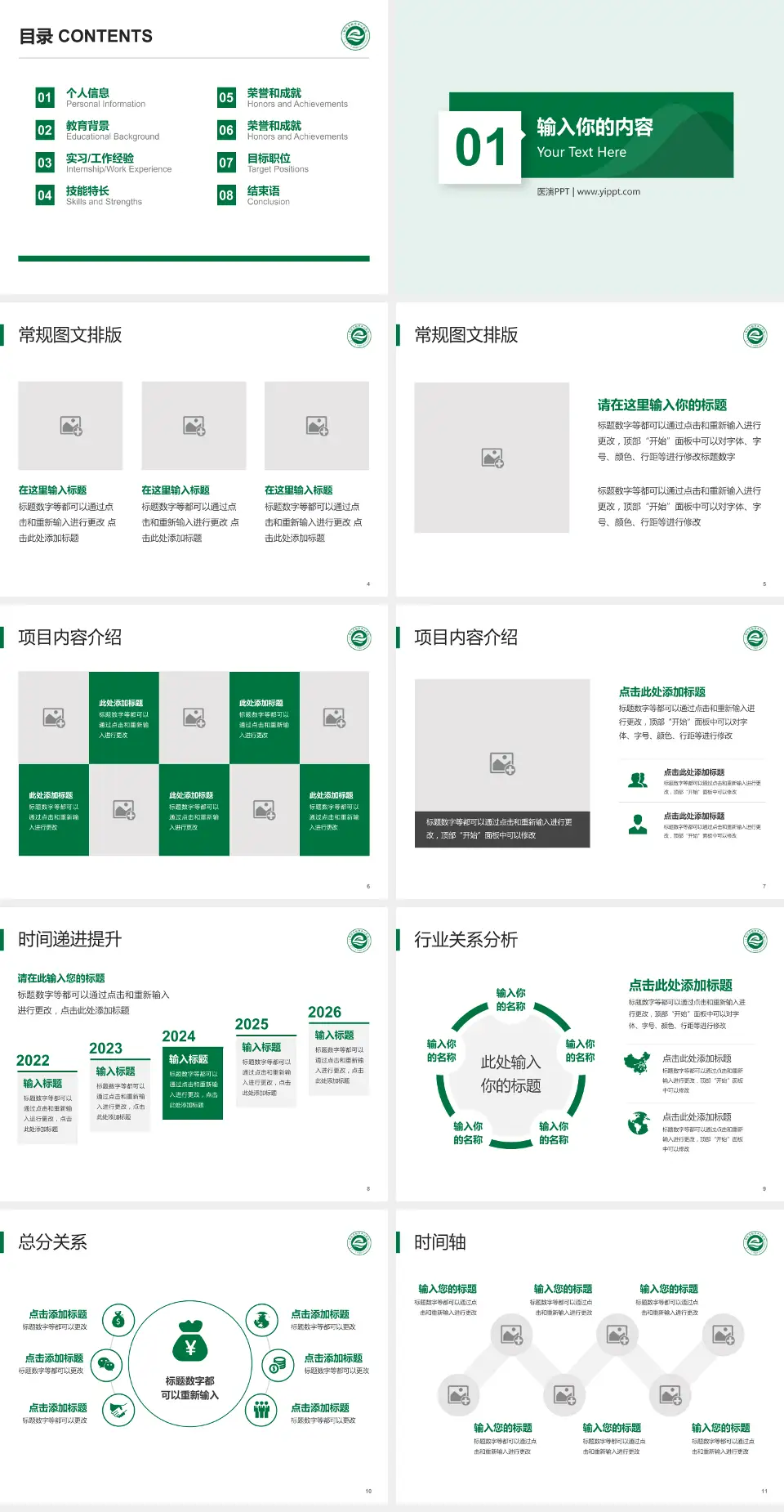 鄂尔多斯市中心医院财务与预算报告PPT模板4:3格式幻灯片预览图2