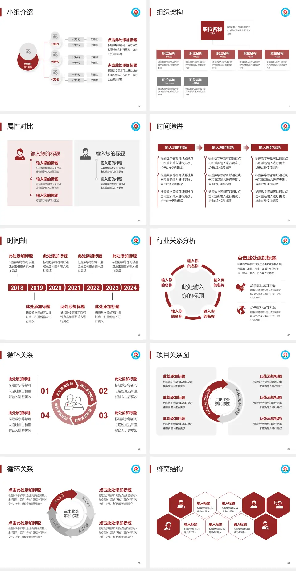 都昌县中医院（蔡岭分院）品管圈PDCA演示专用PPT模板4:3格式幻灯片预览图4