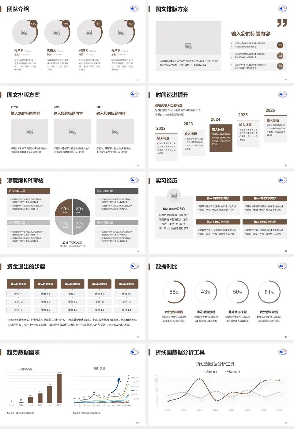 景德镇市中医院培训与教育PPT模板16:9格式幻灯片预览图3