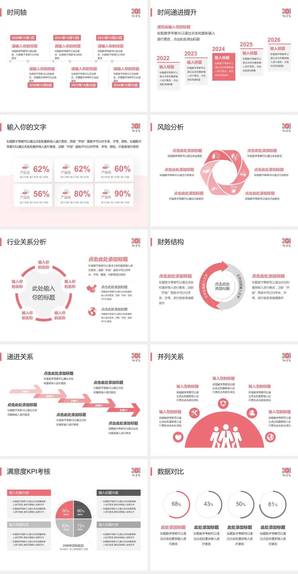 中国人民解放军第五医院病例分享与讨论PPT模板4:3格式幻灯片预览图3