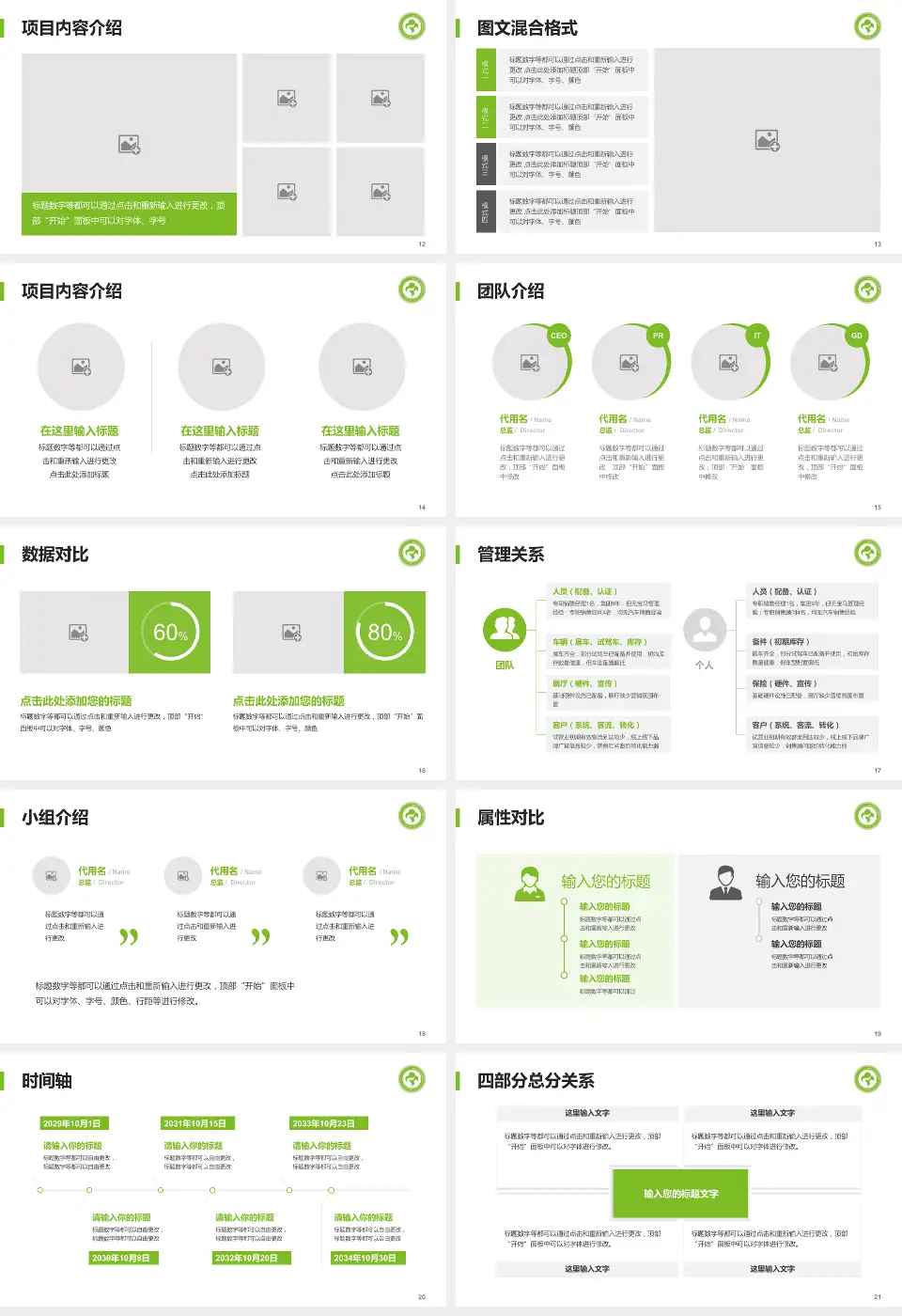 内蒙古自治区妇幼保健院科室介绍与推广PPT模板16:9格式幻灯片预览图3