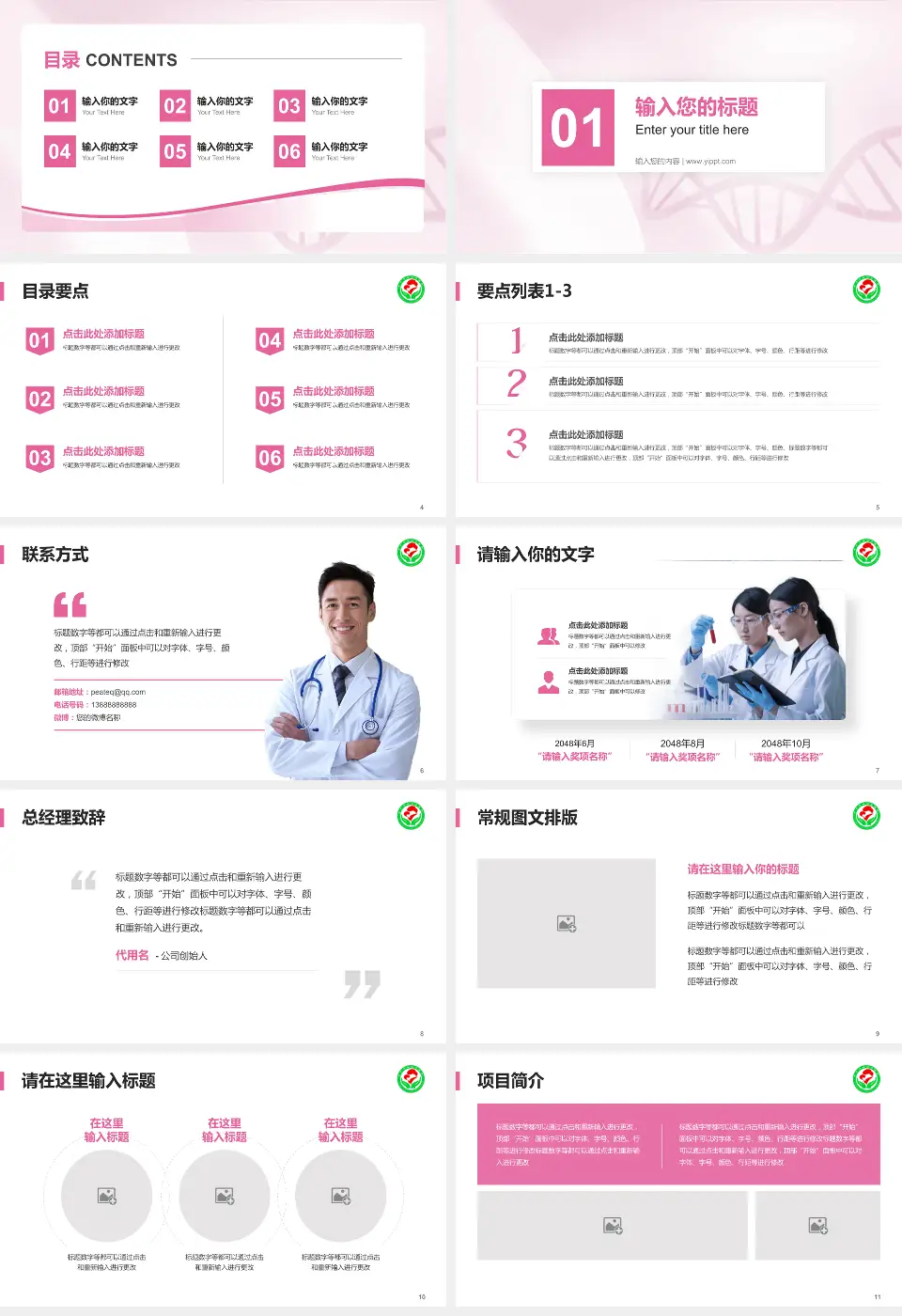 萍乡市妇幼保健院项目申请与汇报PPT模板16:9格式幻灯片预览图2