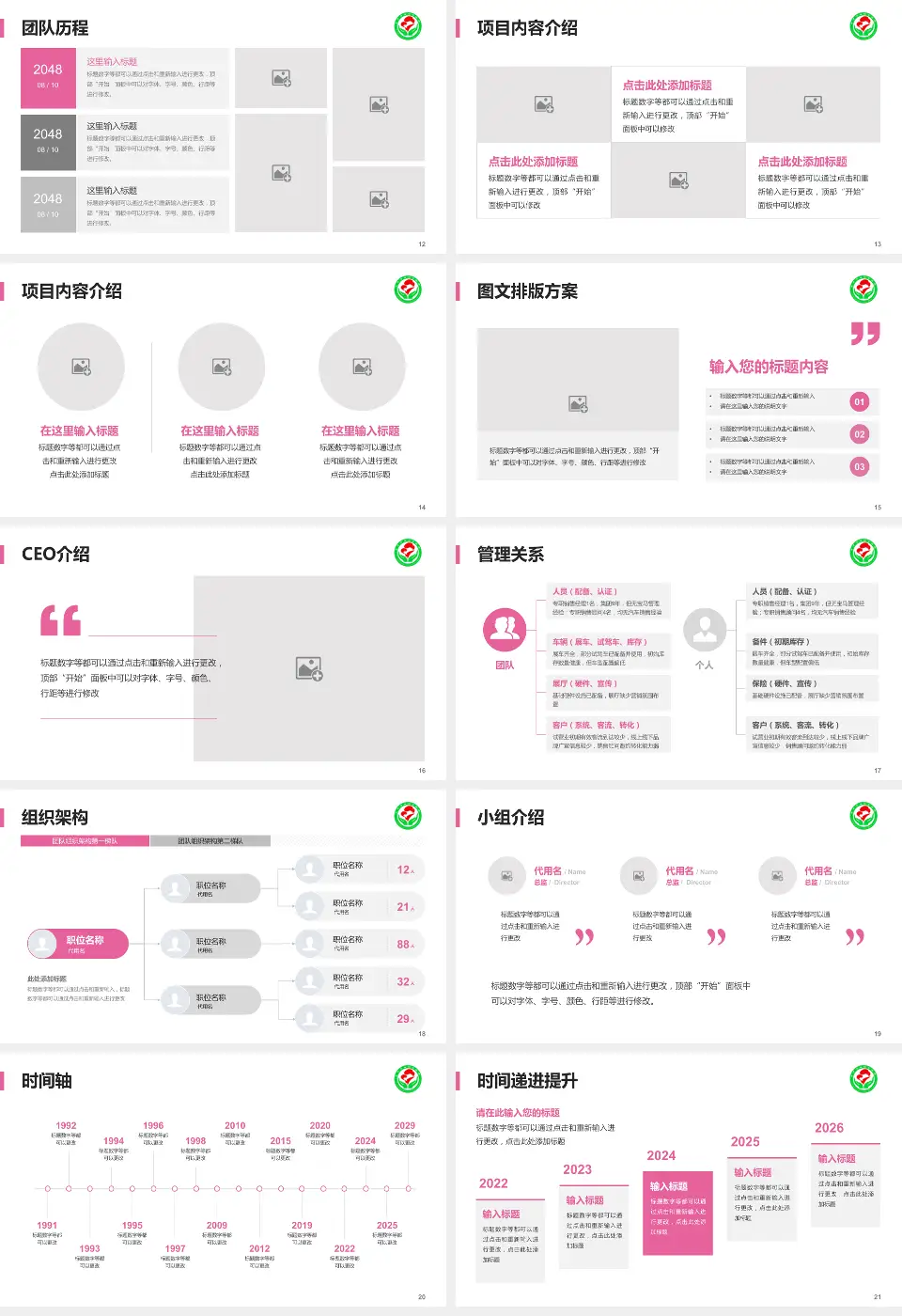 萍乡市妇幼保健院医院管理报告PPT模板16:9格式幻灯片预览图3