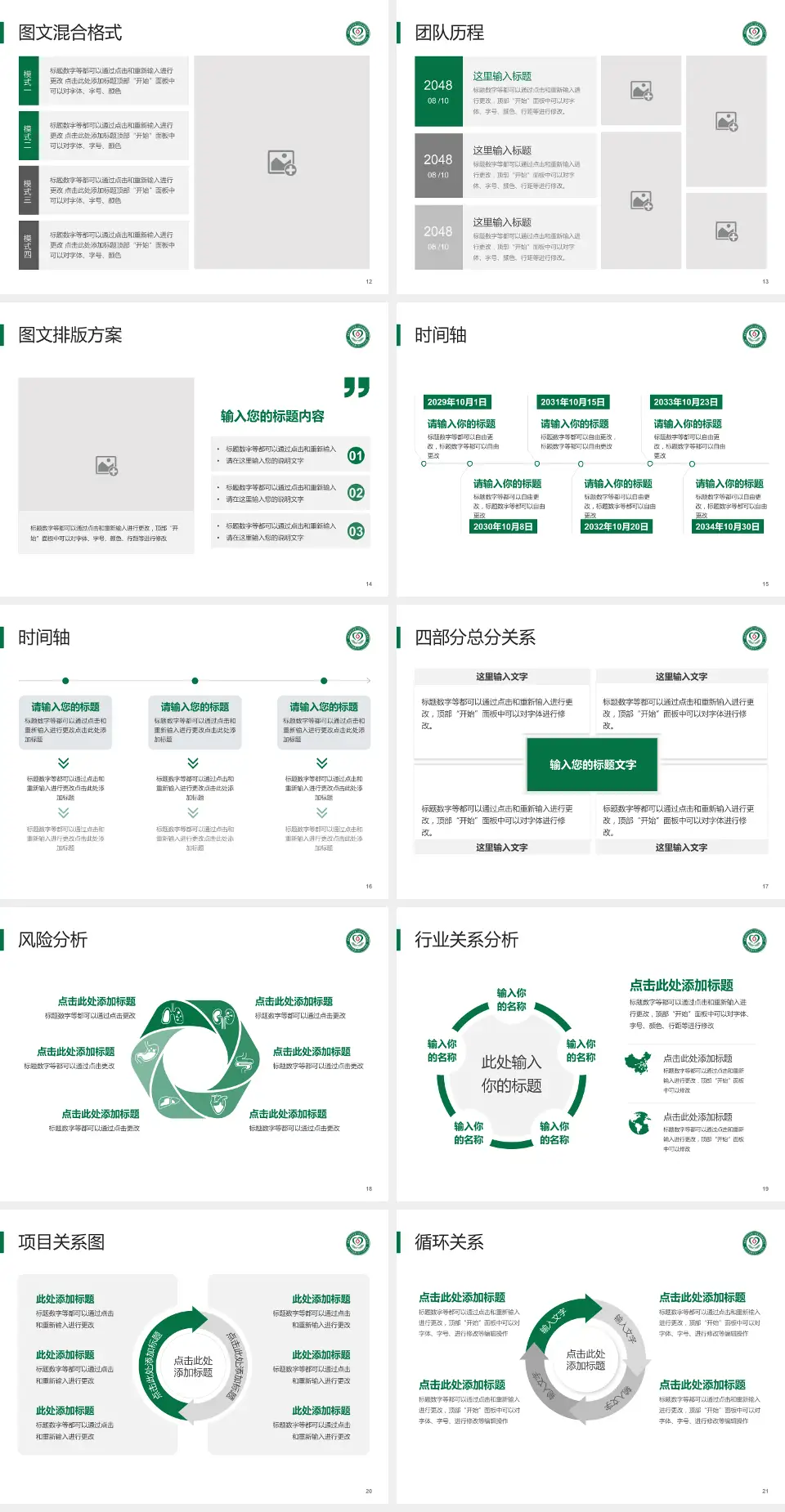 赣州市南康区第一人民医院项目申请与汇报PPT模板4:3格式幻灯片预览图3