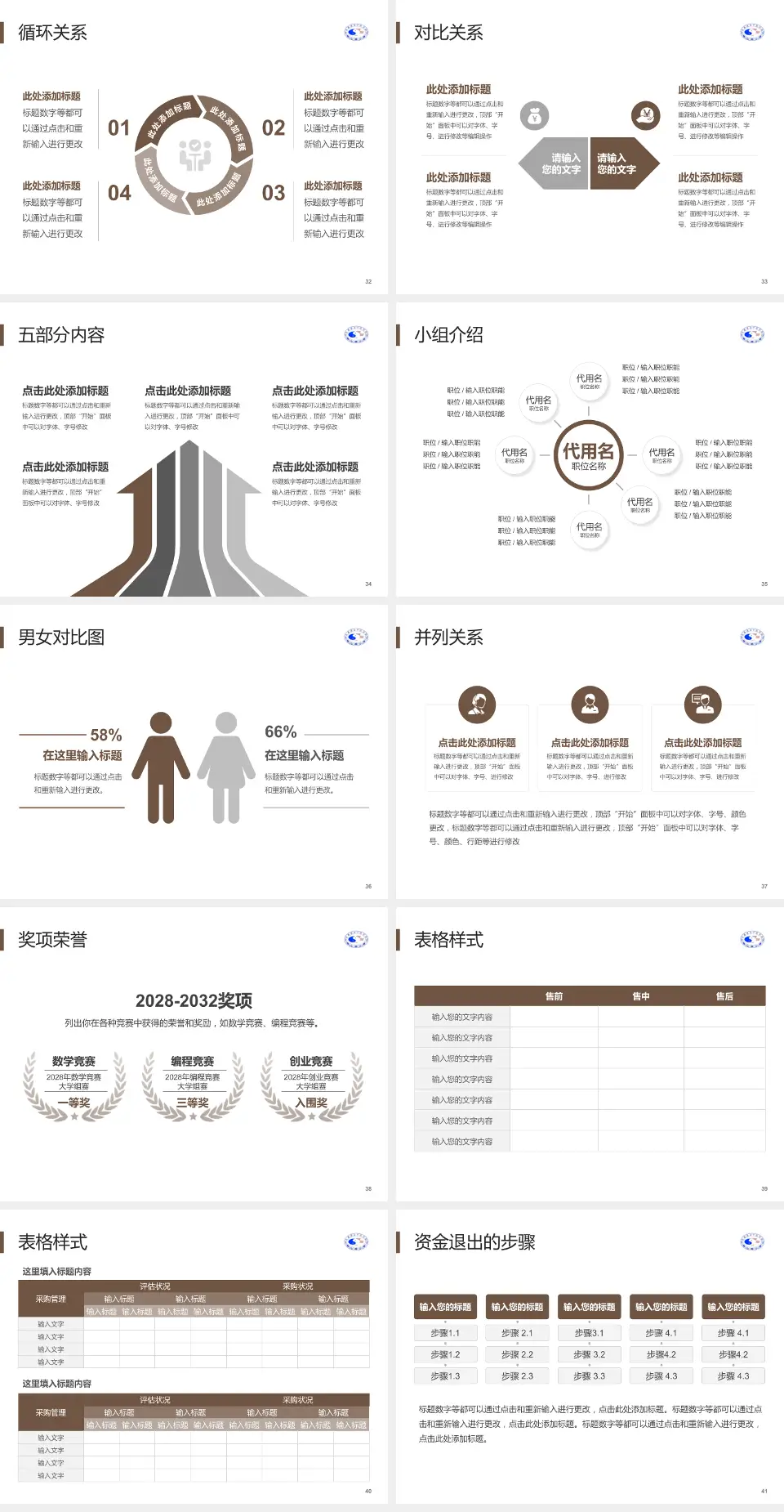景德镇市中医院医院简介/日常通用PPT模板4:3格式幻灯片预览图5