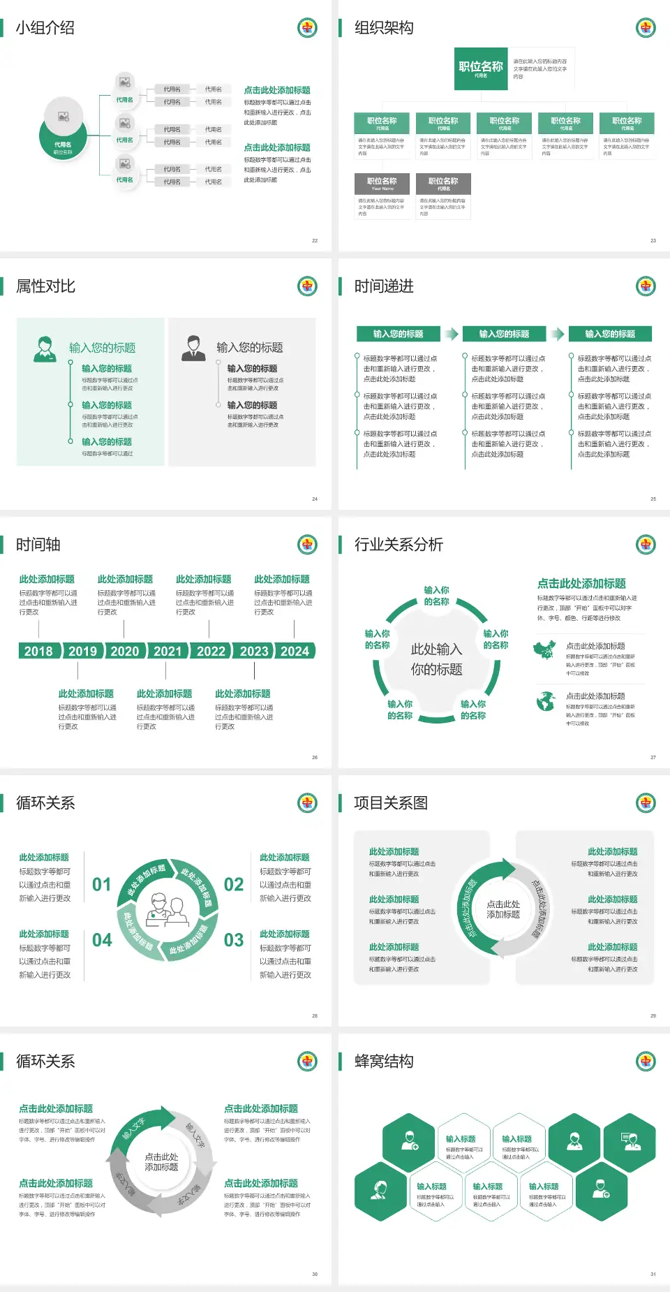 格尔木市人民医院品管圈PDCA演示专用PPT模板4:3格式幻灯片预览图4