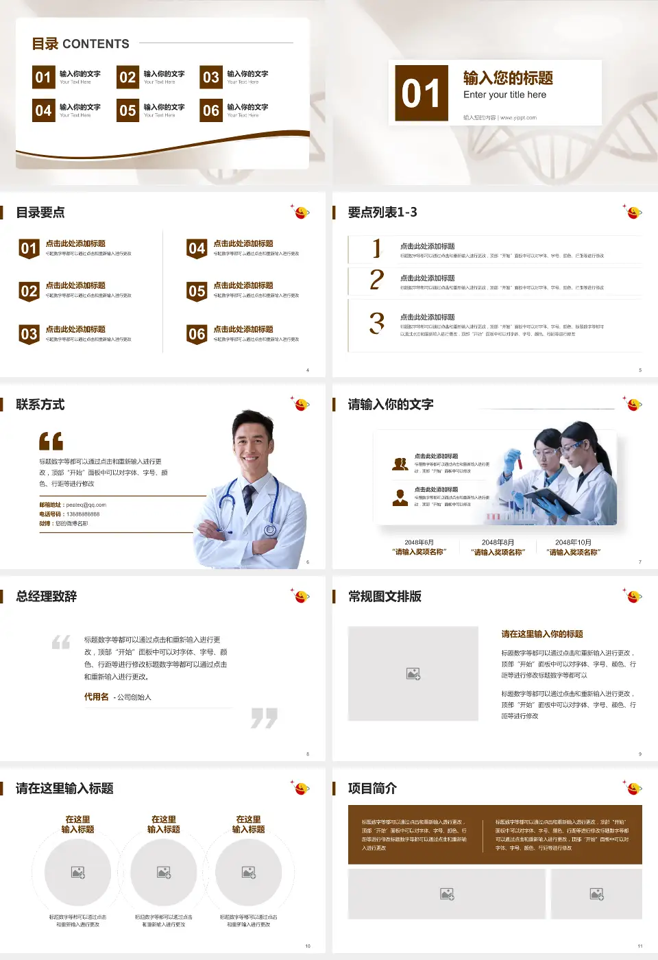 萍乡市中医院新院区项目申请与汇报PPT模板16:9格式幻灯片预览图2