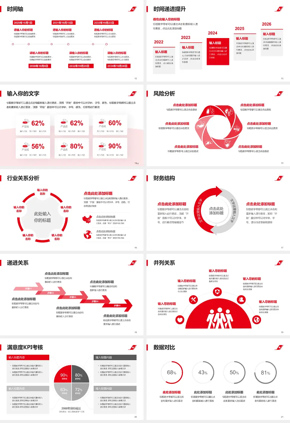 通辽市医院病例分享与讨论PPT模板16:9格式幻灯片预览图3