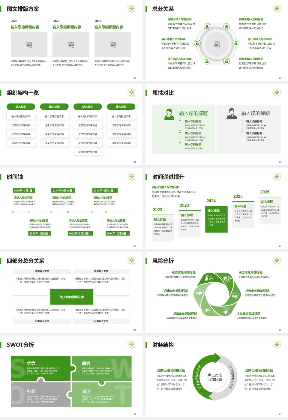 包头市第四医院护理专业职业生涯规划PPT模板16:9格式幻灯片预览图4