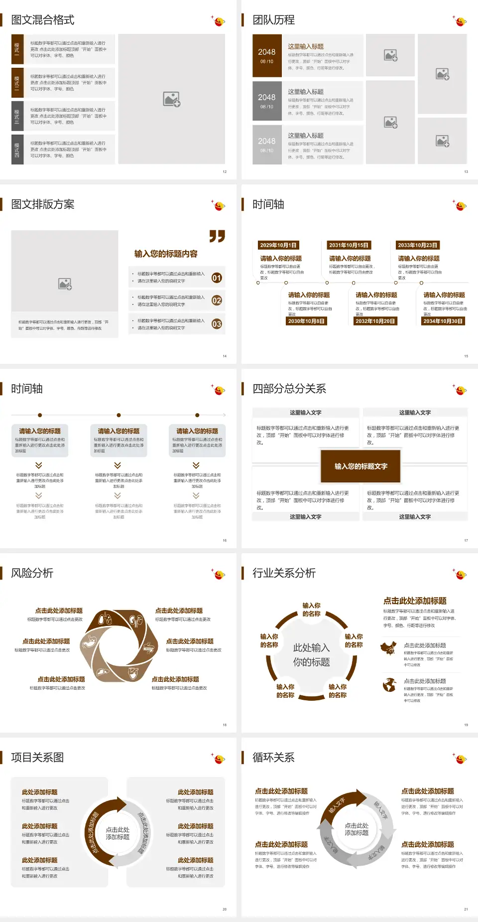 萍乡市中医院项目申请与汇报PPT模板4:3格式幻灯片预览图3