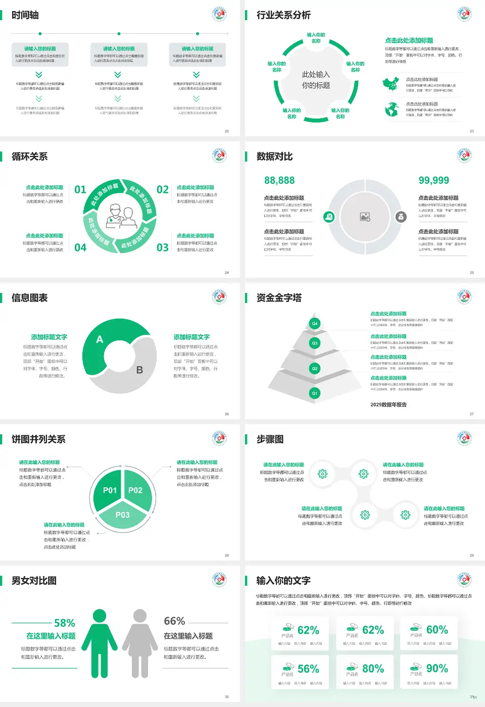 乌海市蒙中医院医院管理报告PPT模板16:9格式幻灯片预览图4