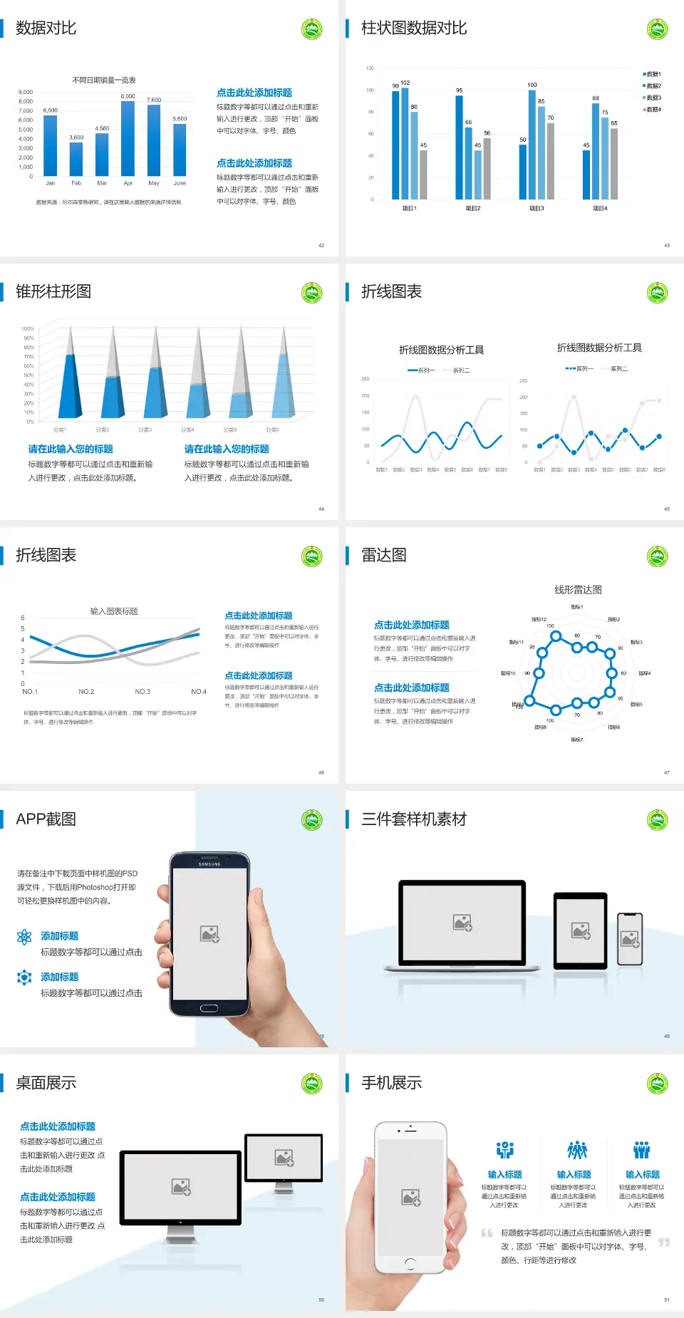 兴安盟人民医院医院管理报告PPT模板4:3格式幻灯片预览图6