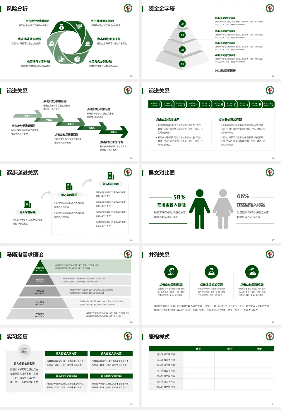 库伦旗蒙医医院项目申请与汇报PPT模板16:9格式幻灯片预览图4