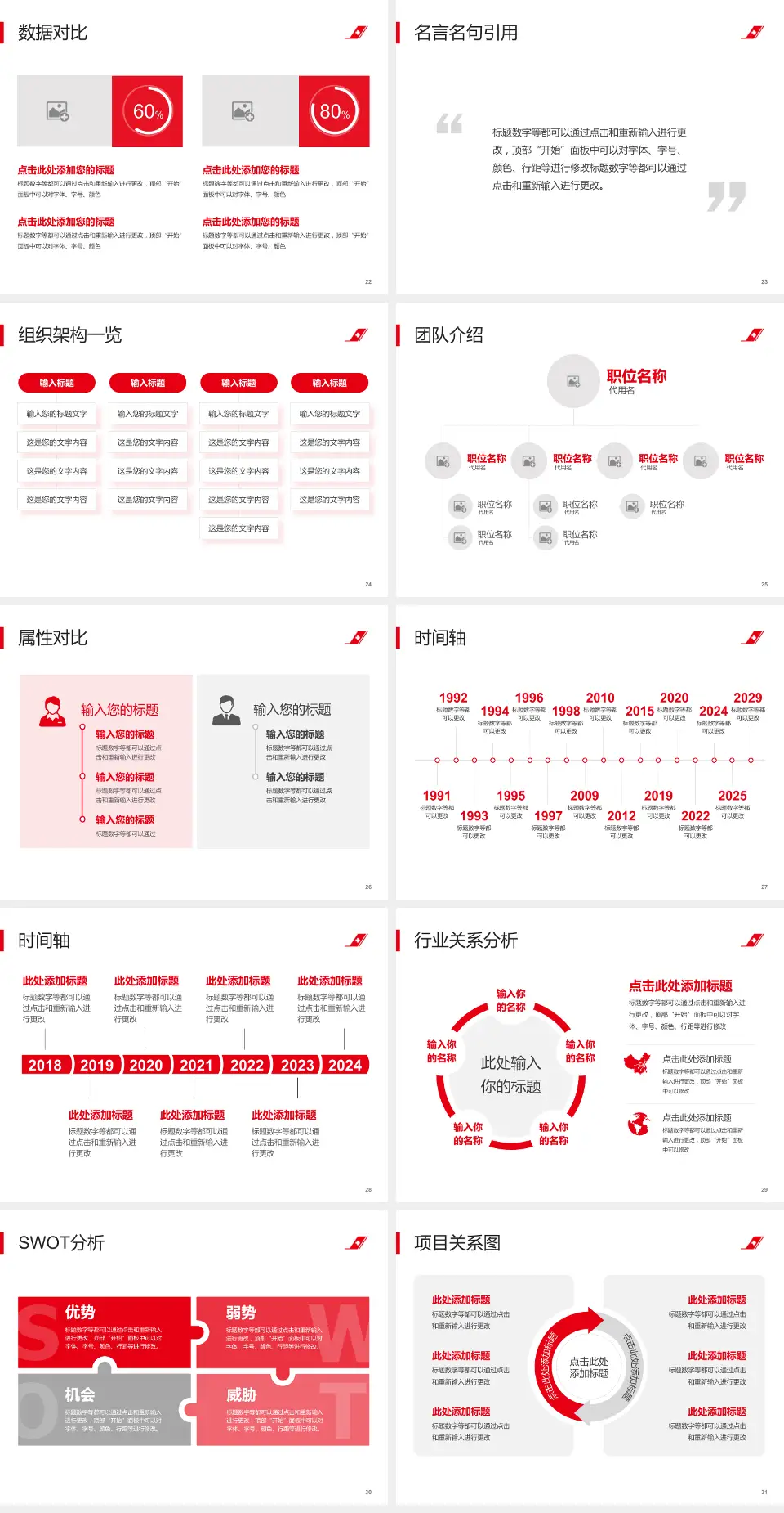 通辽市医院医院简介/日常通用PPT模板4:3格式幻灯片预览图4