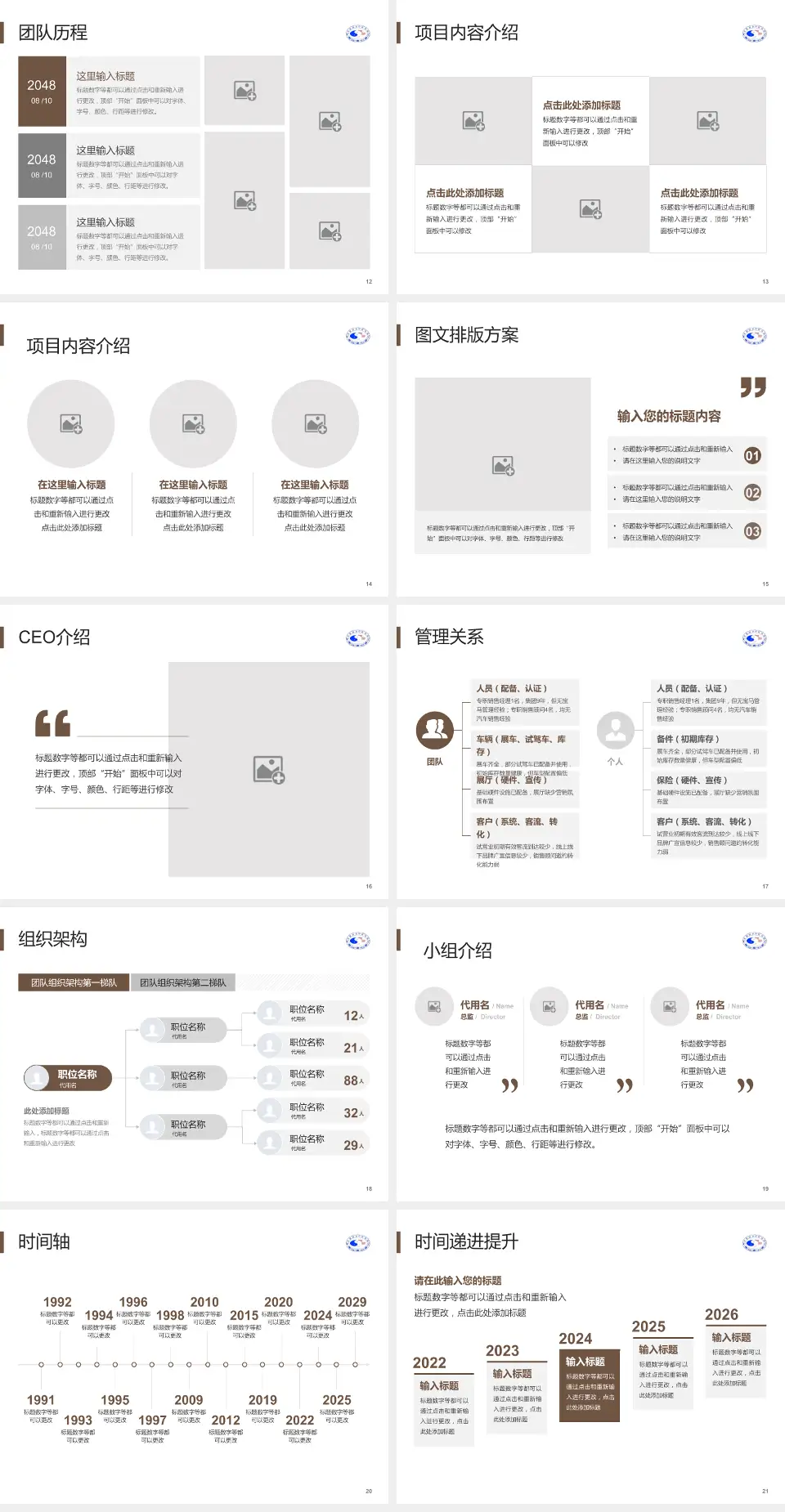 景德镇市中医院医院管理报告PPT模板4:3格式幻灯片预览图3