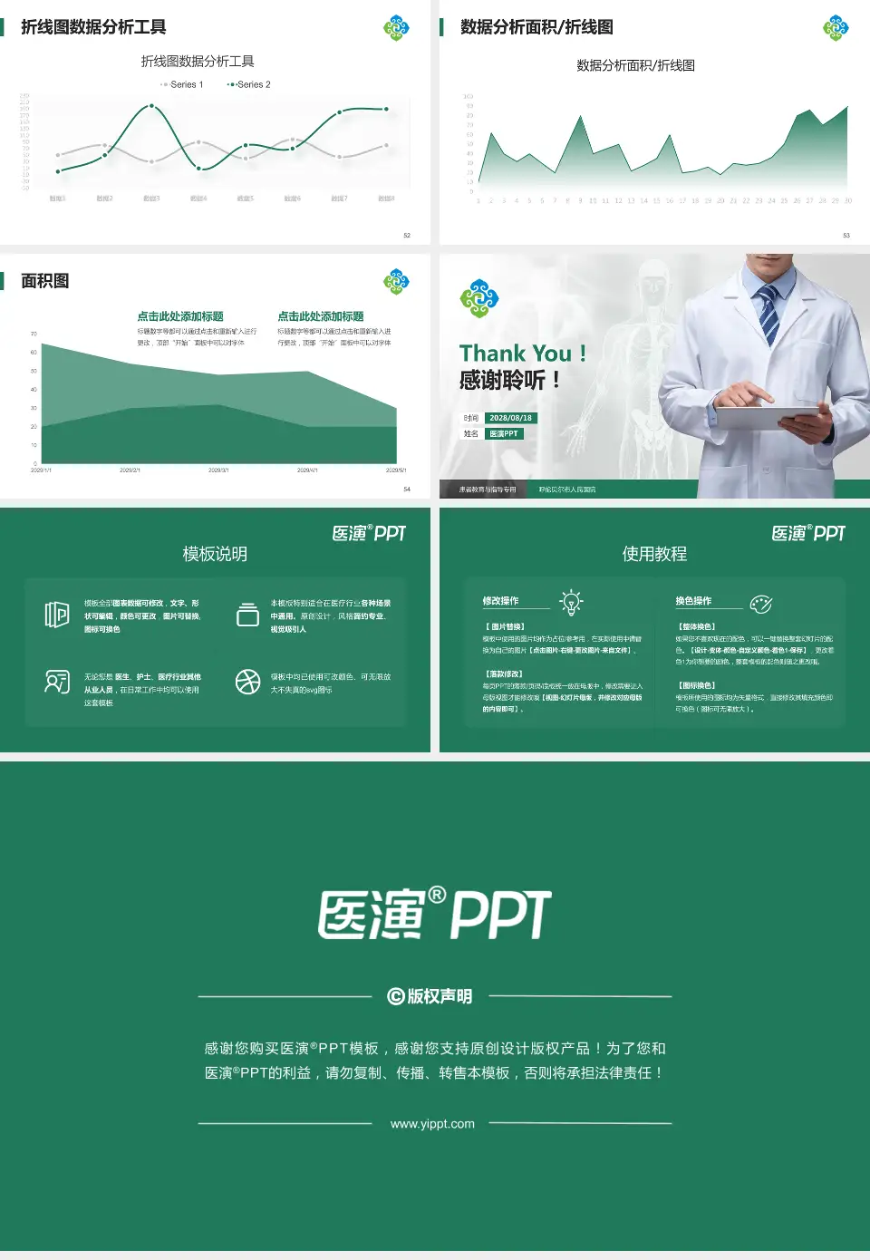 呼伦贝尔市人民医院患者教育与指导PPT模板16:9格式幻灯片预览图7