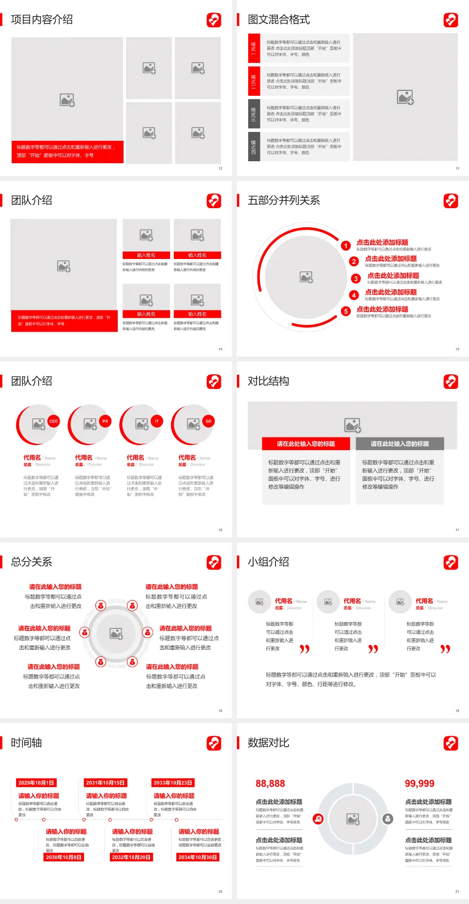 武川县妇幼保健所医疗知识普及PPT模板4:3格式幻灯片预览图3