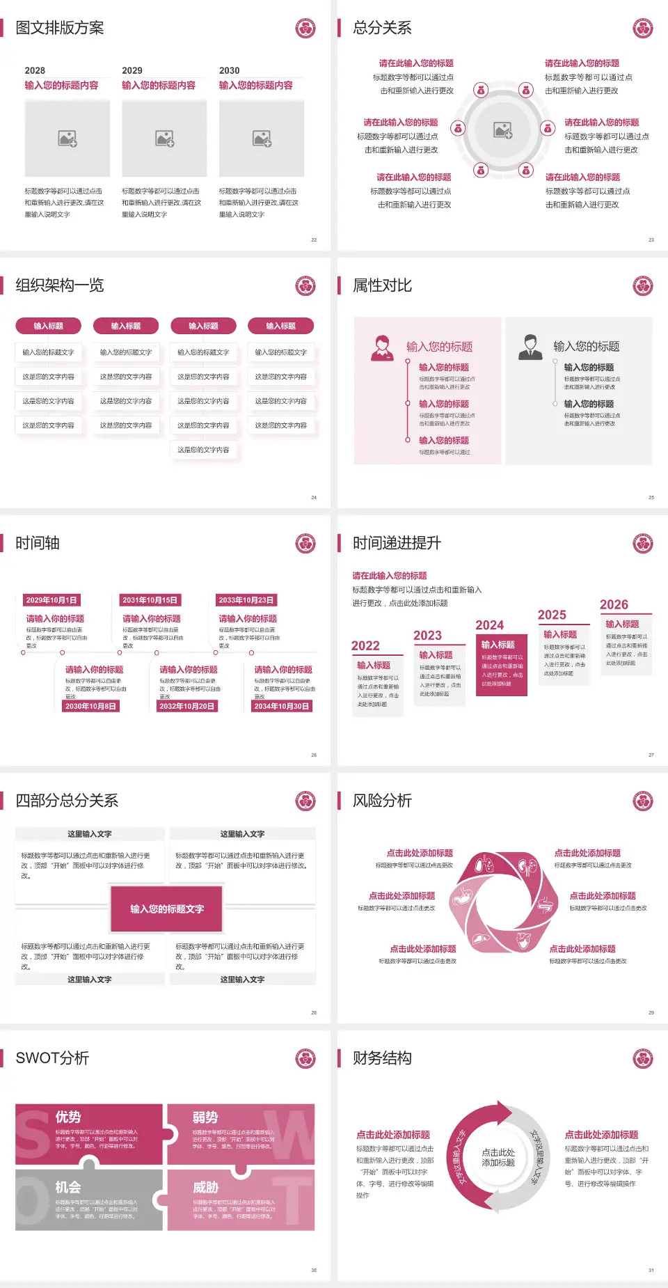 包钢职工医院护理专业职业生涯规划PPT模板4:3格式幻灯片预览图4