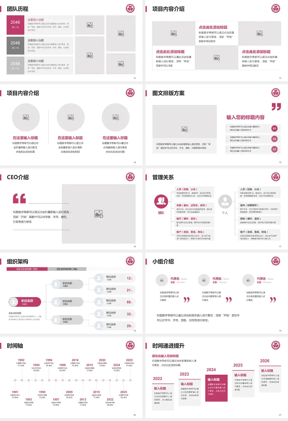 包钢职工医院医院管理报告PPT模板16:9格式幻灯片预览图3