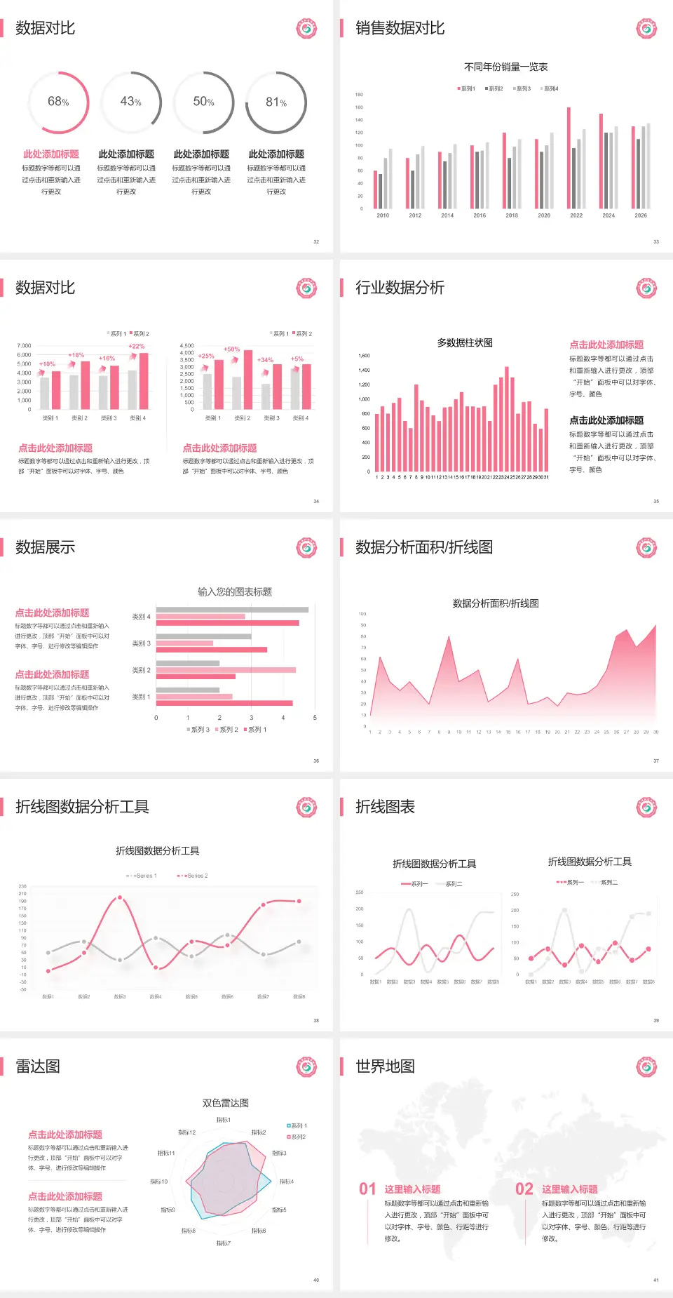 江西省妇幼保健院青山湖院区会议与研讨会PPT模板4:3格式幻灯片预览图5