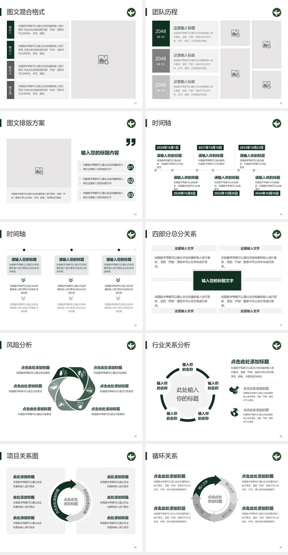中国人民解放军第二五三医院项目申请与汇报PPT模板4:3格式幻灯片预览图3