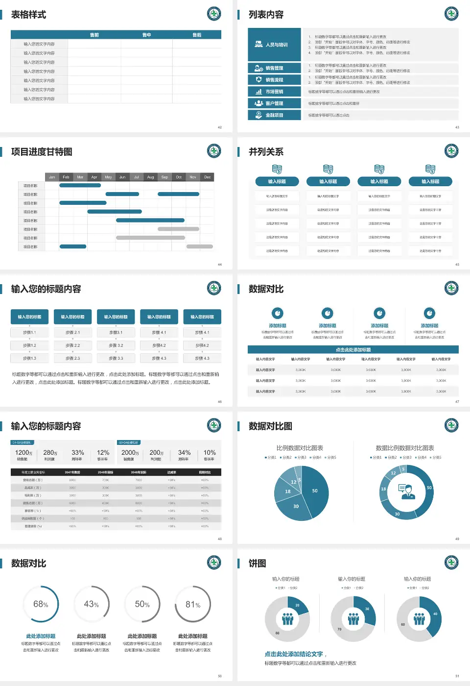 江西省胸科医院医疗行业比赛专用PPT模板16:9格式幻灯片预览图6