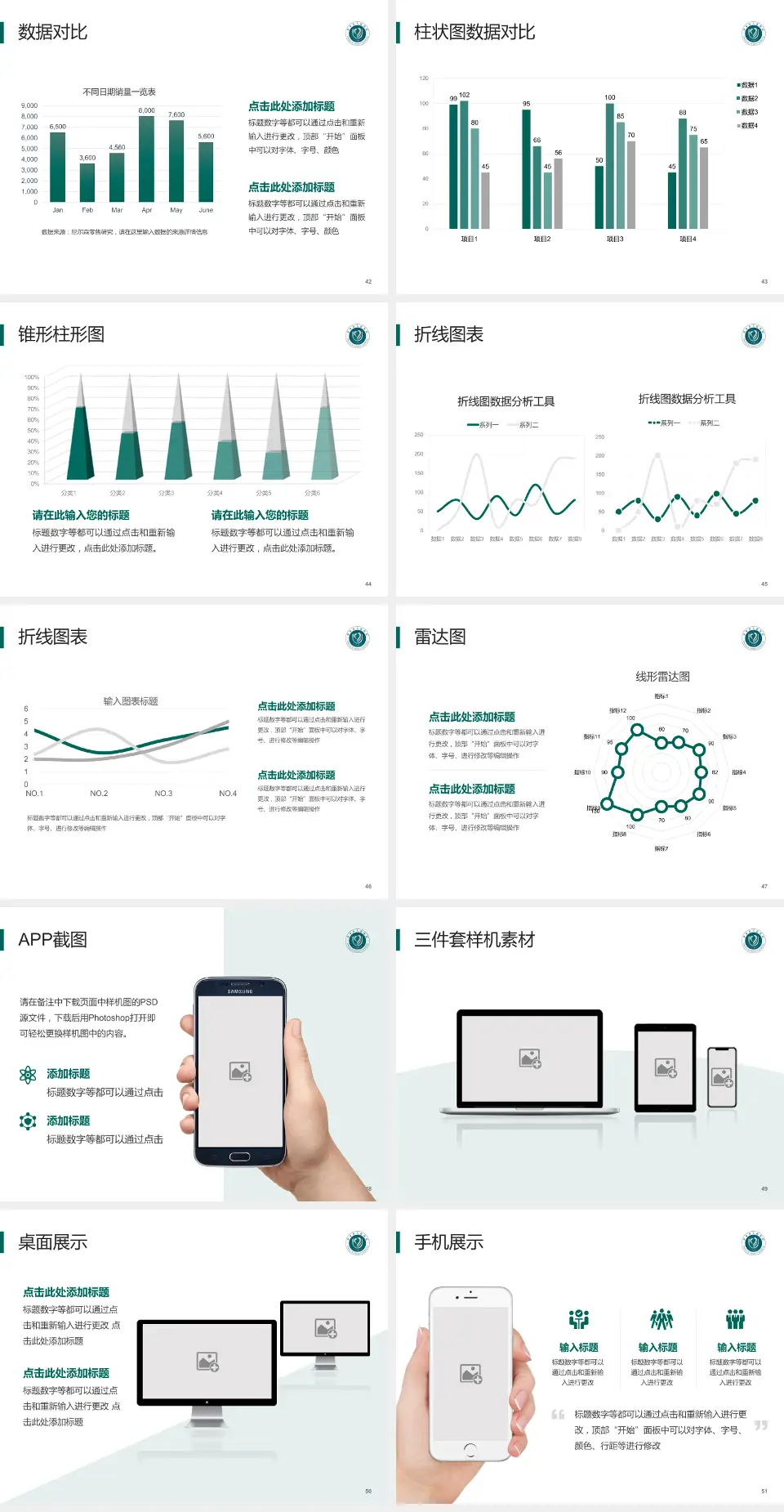 萍乡市人民医院医院管理报告PPT模板4:3格式幻灯片预览图6