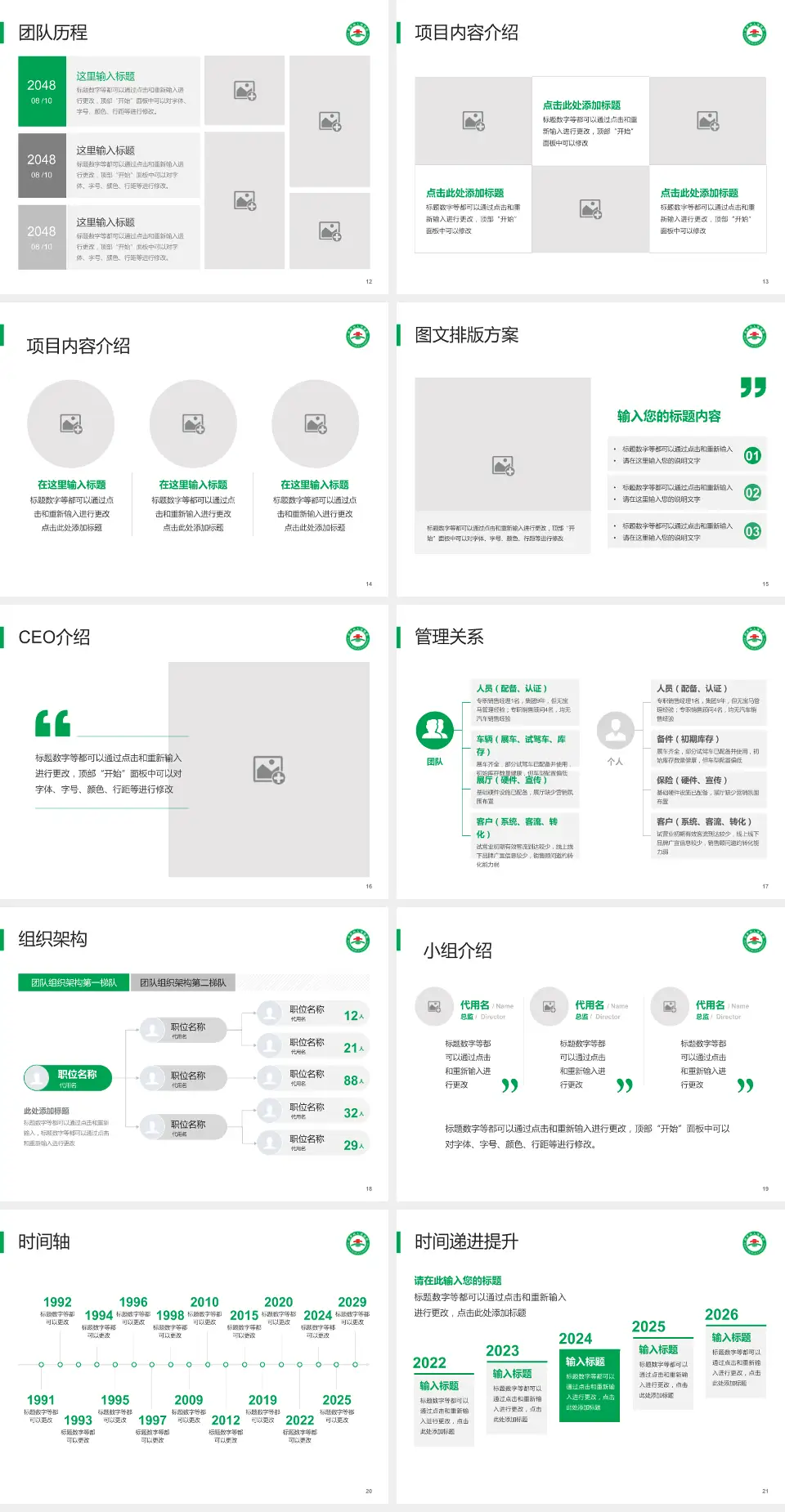 高安市人民医院医院管理报告PPT模板4:3格式幻灯片预览图3