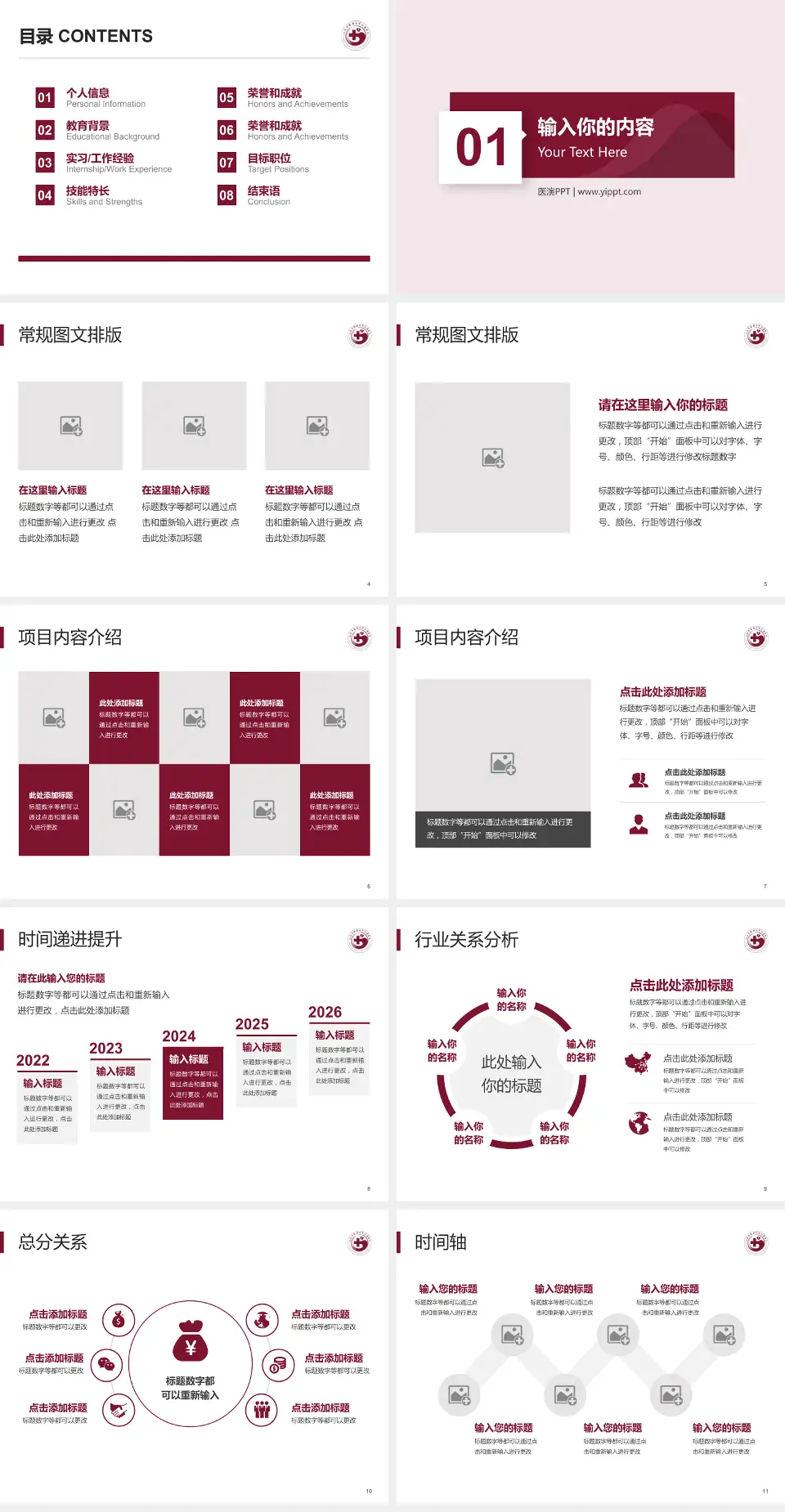 江西中医药大学附属医院财务与预算报告PPT模板4:3格式幻灯片预览图2