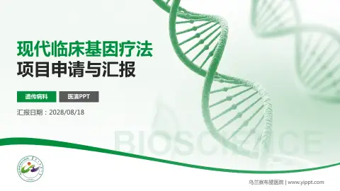 乌兰察布盟医院项目申请与汇报PPT模板