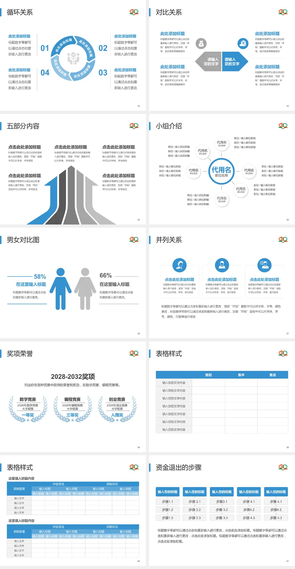 江西省中西医结合医院医院简介/日常通用PPT模板4:3格式幻灯片预览图5