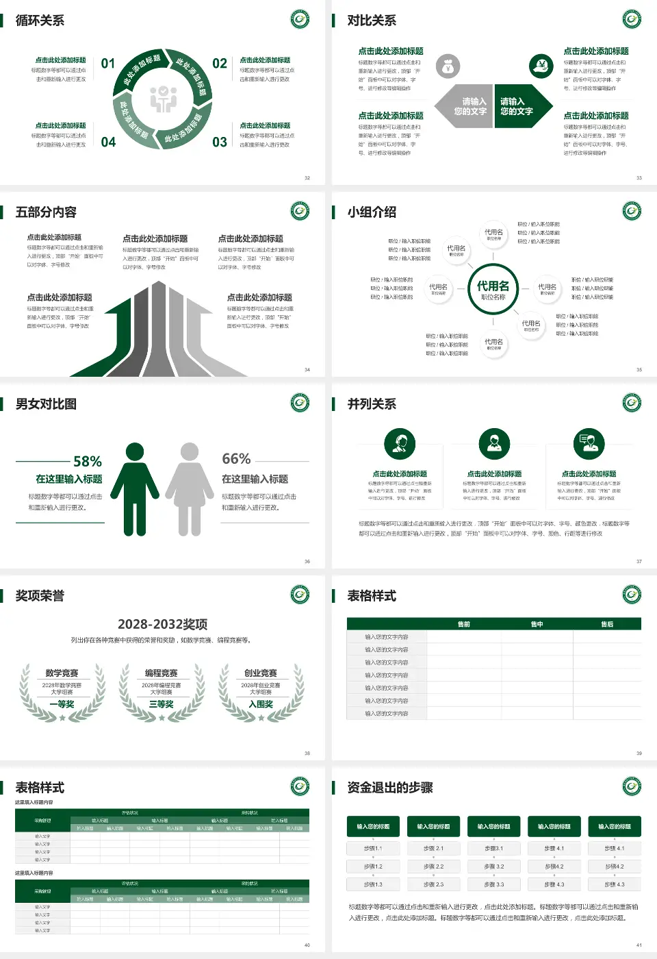 赣南医学院第一附属医院医院简介/日常通用PPT模板16:9格式幻灯片预览图5