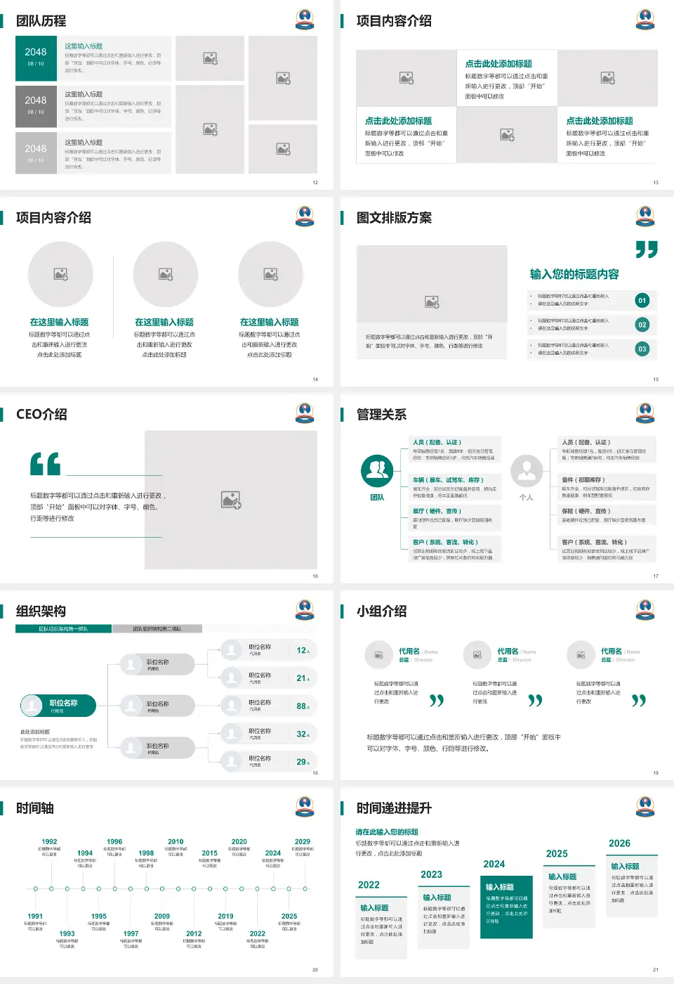 赤峰学院附属医院红山院区医院管理报告PPT模板16:9格式幻灯片预览图3