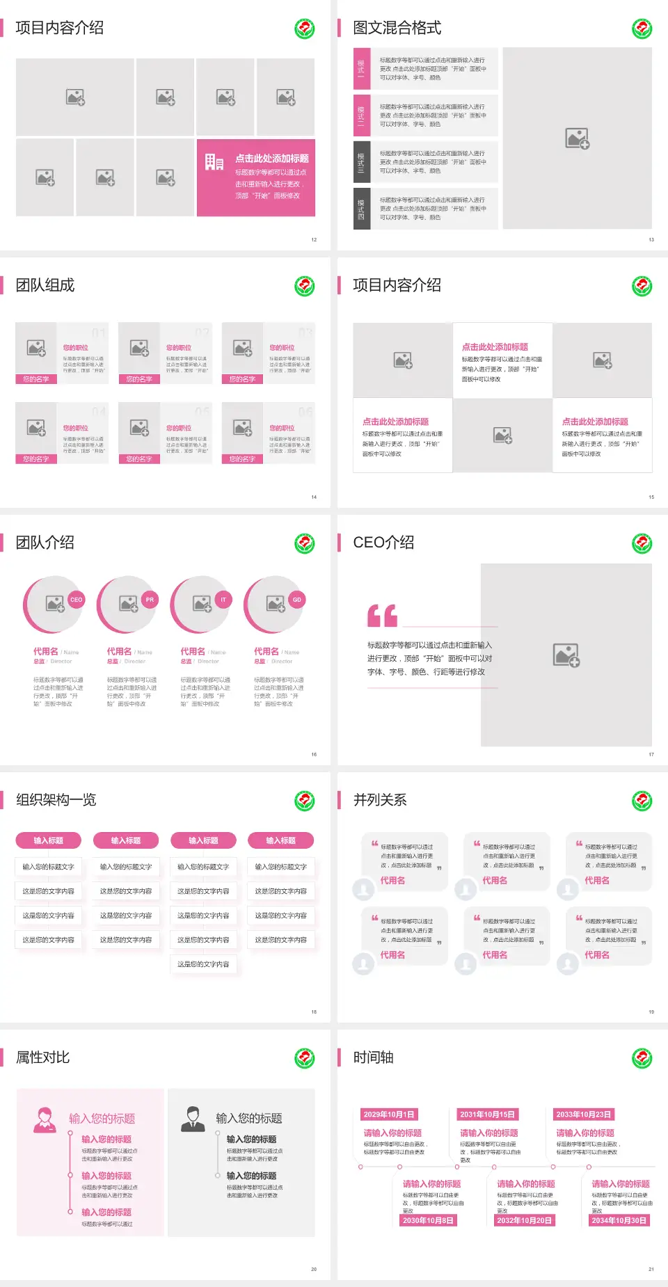 萍乡市妇幼保健院患者教育与指导PPT模板4:3格式幻灯片预览图3