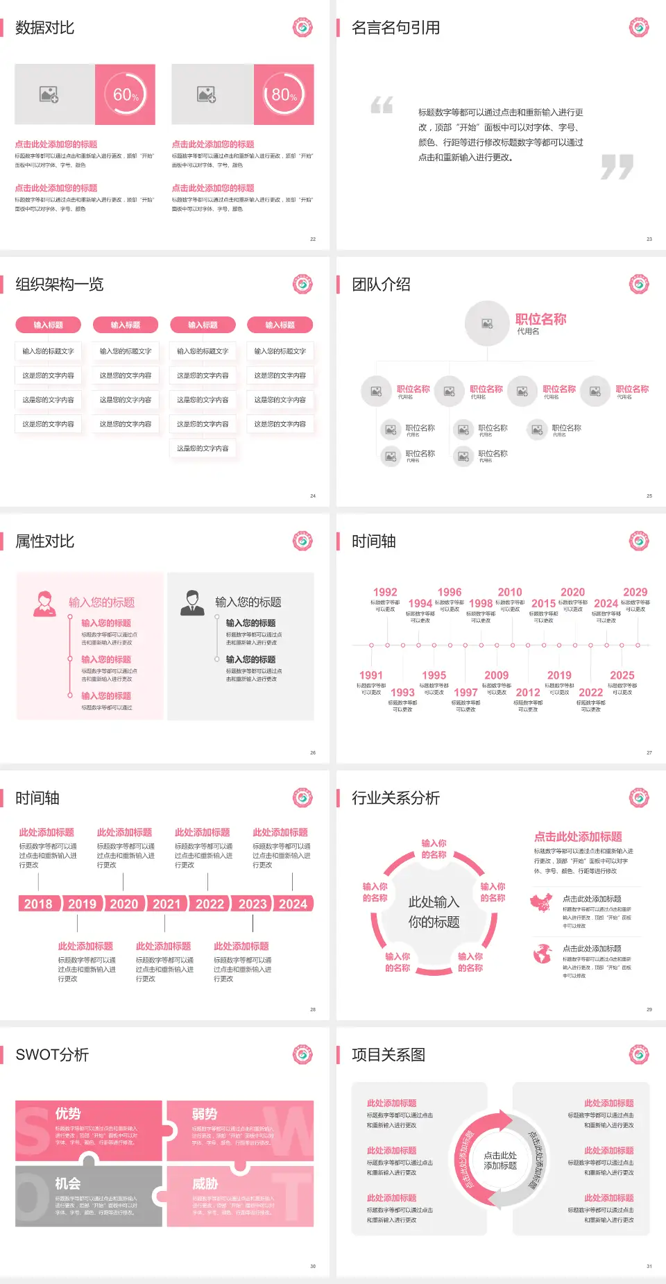 江西省妇幼保健院九龙湖院区医院简介/日常通用PPT模板4:3格式幻灯片预览图4