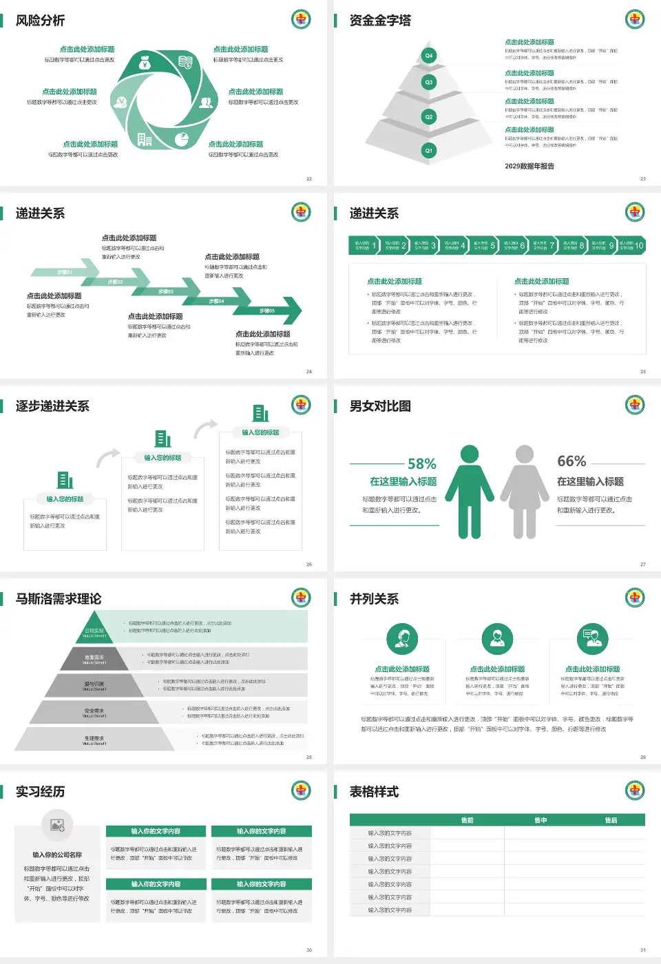 格尔木市人民医院项目申请与汇报PPT模板16:9格式幻灯片预览图4