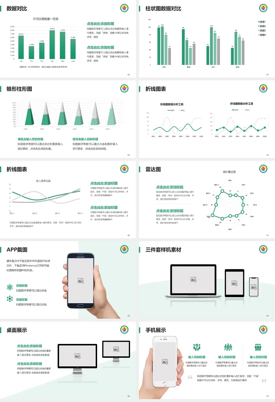 格尔木市人民医院医院管理报告PPT模板16:9格式幻灯片预览图6