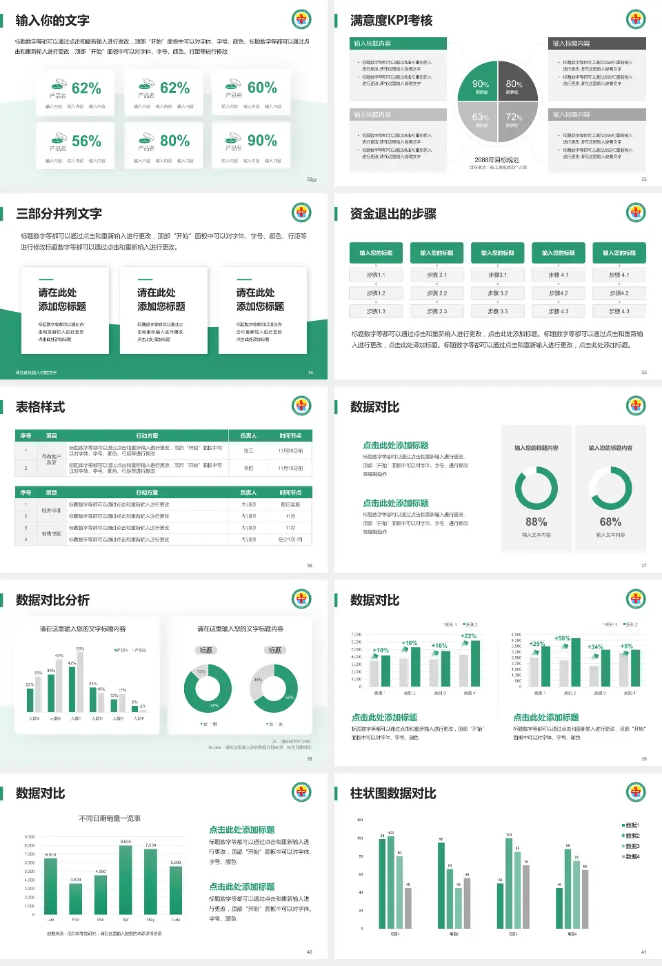 格尔木市人民医院科研成果展示PPT模板16:9格式幻灯片预览图5