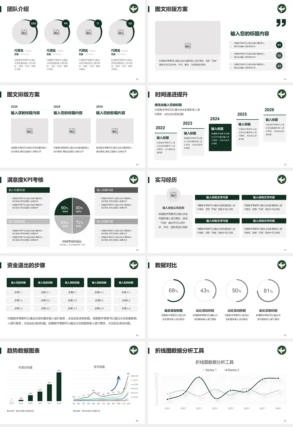 中国人民解放军第二五三医院培训与教育PPT模板16:9格式幻灯片预览图3