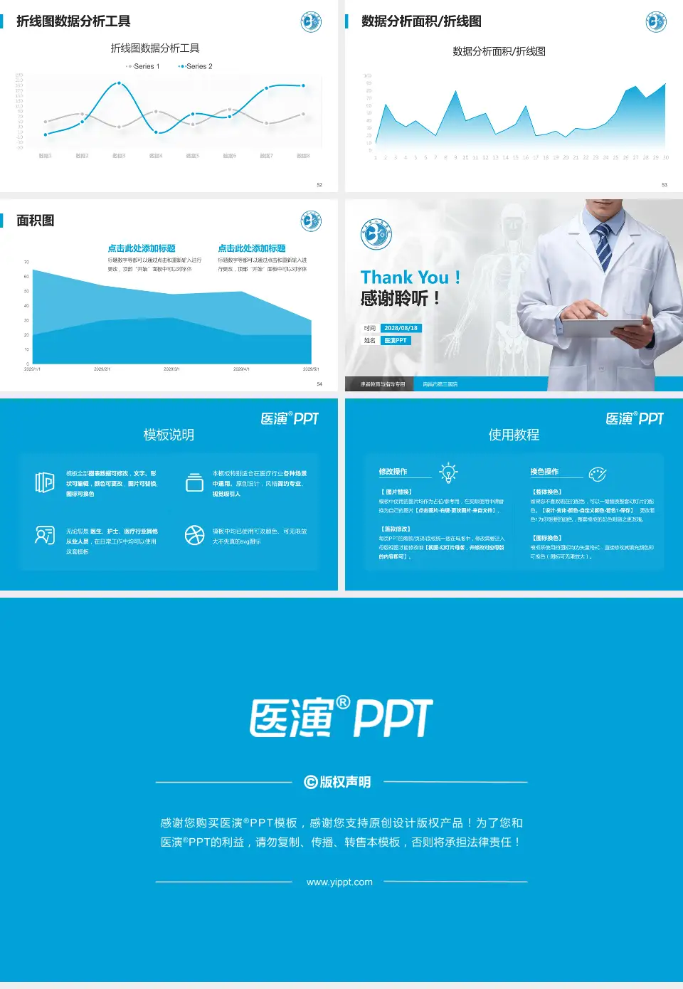 南昌市第三医院患者教育与指导PPT模板16:9格式幻灯片预览图7