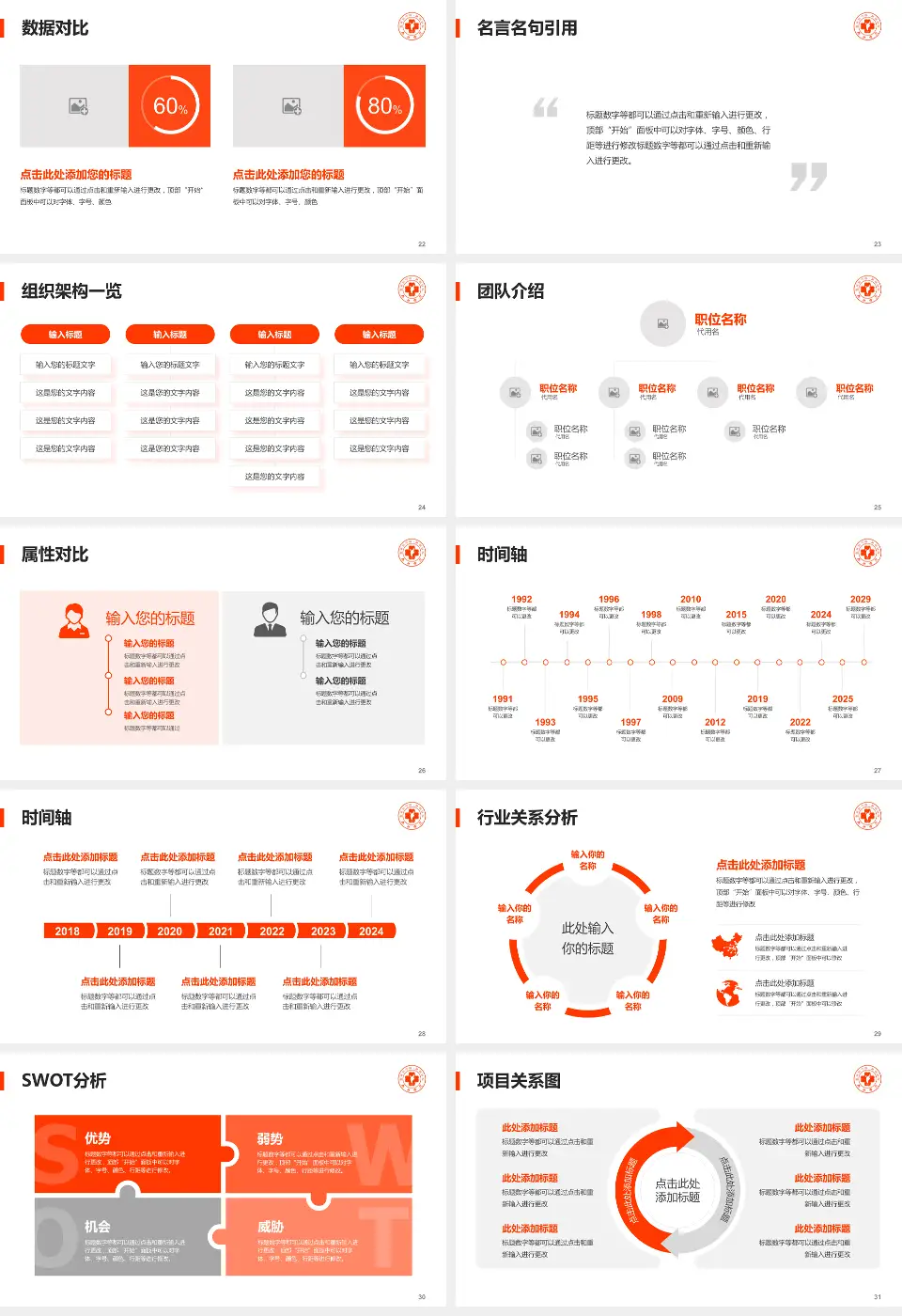 九江学院附属医院西院医院简介/日常通用PPT模板16:9格式幻灯片预览图4