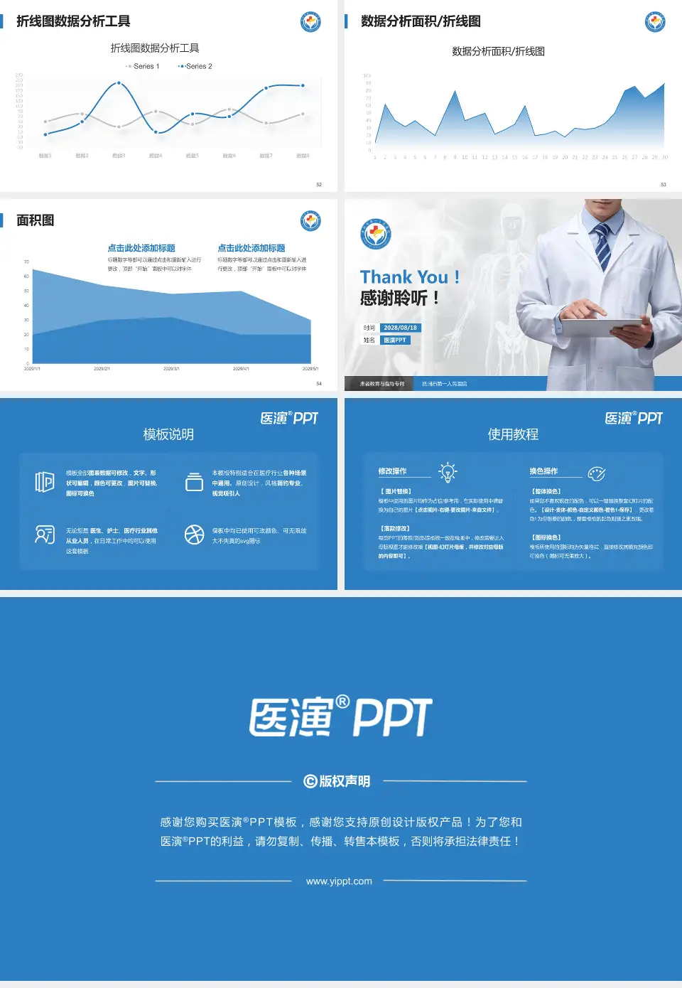 抚州市第一人民医院患者教育与指导PPT模板16:9格式幻灯片预览图7